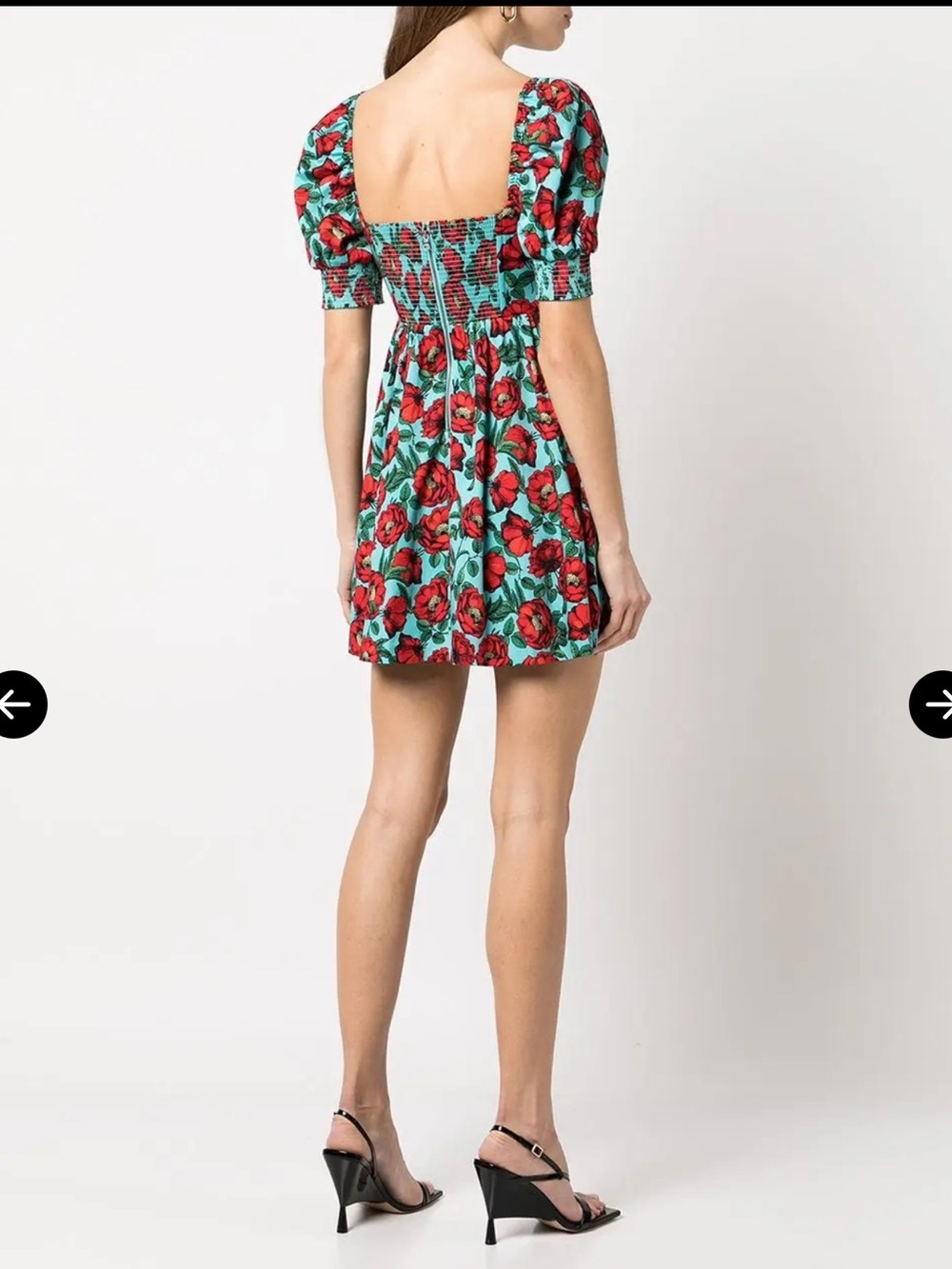 Alice & Olivia Reyna Floral-Print Minidress - Picture 3 of 10
